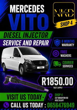 Restore_Your_Mercedez_Benz_Vito_Diesel_Injectors_NKD
