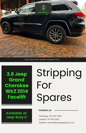 3.6 Jeep Grand Cherokee Wk2 Facelift Parts