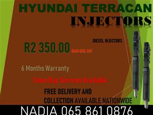 DIESEL INJECTORS FOR SALE OR TO RECON HYUNDAI TERRICAN 2.9 