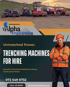 Ditch Witch Trench Hire