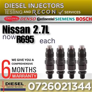 Nissan 2.7L diesel injectors for sale