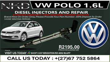 Vw Polo 1.6L Diesel Injectors on Recondition