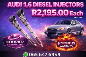 AUDI 1.6 DIESEL INJECTORS