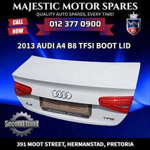  2013 Audi A4 B8 TFSI Boot Lid for Sale | Used 