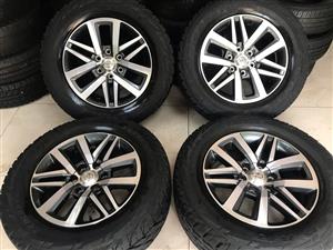 GD6 18inch Rim with Bridgestone dueler A/T 265/60R16