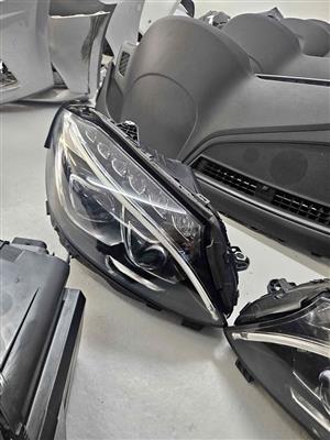 Mercedes Benz W205 Double Xenon Headlights