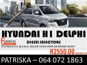 INJECTORS FOR HYUNDAI H1 DELPHI FOR SALE