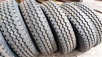 315/80R22.5 & 12R22.5 NEW RETREADED TRAILER TRUCK TYRES: