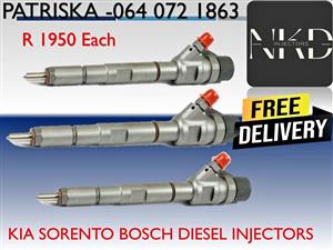KIA SORENTO BOSCH DIESEL INJECTORS FOR SALE