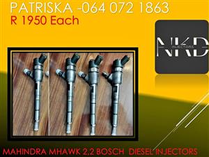 AFFORDABLE DIESEL INJECTORS FOR MAHINDRA MHAWK 2,2 INJECTORS FOR SALE