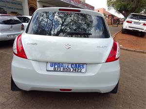 2015 SUZUKI SWIFT 1.4 GLS MANUAL WHITE  PETROL SERVICE BOOK SPARE KEY 81000KM 