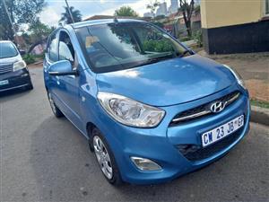 2014 Hyundai i10 Hatchback, 1.2 Petrol, Manual, Blue, 93000km