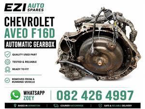 Chevrolet Aveo f16d automatic gearbox