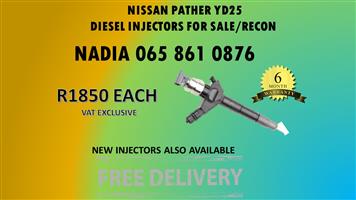 NISSAN PATHFINDER YD25 DIESEL INJECTORS FOR SALE AND TESTED 