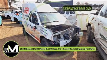 2022 NISSAN NP200 PETROL 1.6 8V BASE A/C + SAFETY PACK (STRIPPING FOR PARTS)