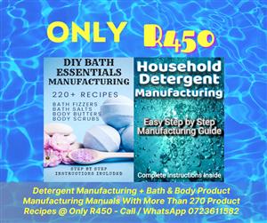 Crazy October Special Offer - Business Opportunity Get Both Manufacturing Manual