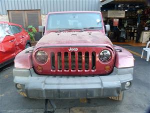 Jeep Wrangler Sahara CRD 2.8 Diesel AT JK Burgundy - 2013 SPARESBOYZ STRIPPING F