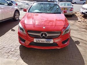 2014 MERCEDES BENZ CLA250 4MATIC SPORT AUTOMATIC RED SUNROOF LEATHER CODE2 SERVICE BOOK REVERSE SENS