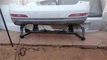Audi Q3 complete rear bumper