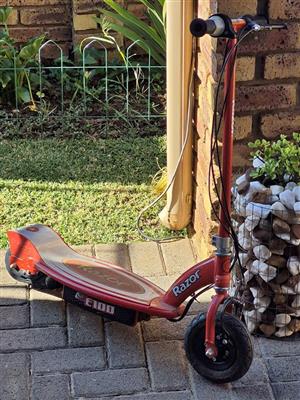 E100 Razor electric scooter for sale