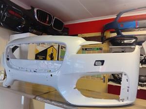 (XF)WHITE 2017 JAQUAR XF FRONT BUMPER FOR SALE 