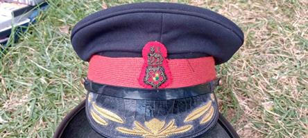 WW2  SADF Brigadier peak cap.