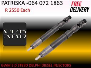 GWM 2,0 STEED DIESEL INJECTORS