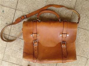 Italian Leather Document Bag