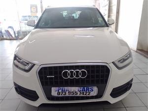 2013 AUDI Q3 2.0 TDI  QUANTRO AUTOMATIC  WHITE COLO SERVICE BOOK DIESEL REVERS SENSOR 