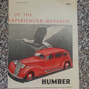 Humber, original picture