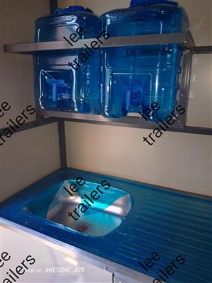 Customized mobile kitchen trailers fully equipped 