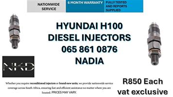 HYUNDAI H100 DIESEL INJECTORS FOR SALE-RECONDITIONED AND NEW