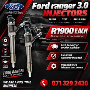 FORD RANGER 3.0 INJECTORS FOR SALE WITH WARRANTY 