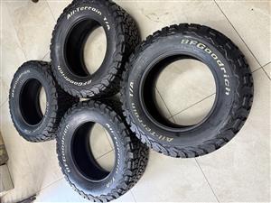 265/65R17 BFgoodrich All-terrain 