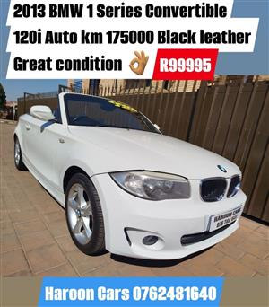 Call Haroon on 2013 BMW 120i Convertible soft top 