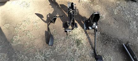 Mahindra scorpio (SUV) pedals set, accelerator, clutch and brake