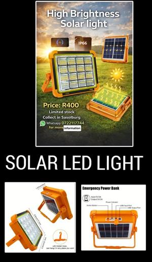 Solar Multifunctional Light