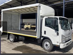 2020 Isuzu NPR 400 AMT Curtain side