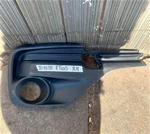 Toyota Etios fog light cover