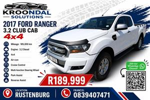 2017 Ford Ranger 3.2 Club cab 4x4