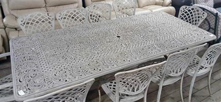 11 Piece Cast Iron Patio set