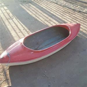 Fishing canoe