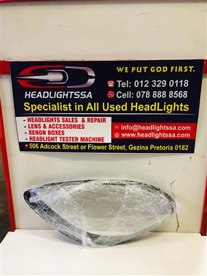 Porsche 718 series Cayman and Boxter left side headlight replacement lens 