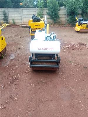 Stampede walk behind roller