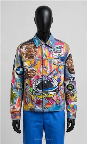 The Esther Mahlangu Tribute Denim Jacket