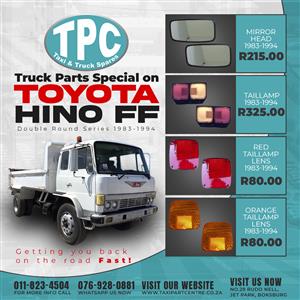  Toyota Hino FF Double Round Series 1983-1994 Model Parts