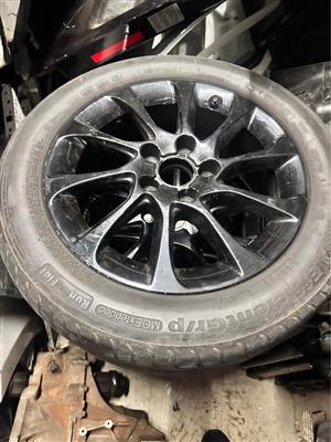 Set of 16” rim n tyres 5/112