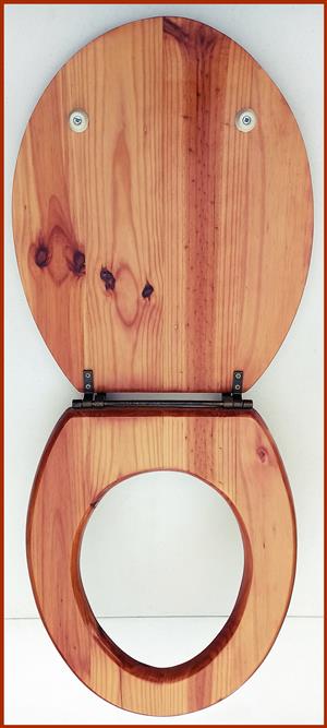 Solid Wood Toilet Seat with Lid Cover