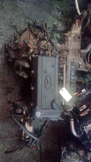 Complete Hyundai I30 1.6L G4FC engine for sale
