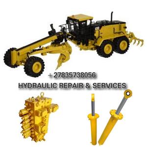 HYDRAULIC REPAIRS ON EARTHMOVING MACHINERY INCLUDE VALVES & CYLINDERS